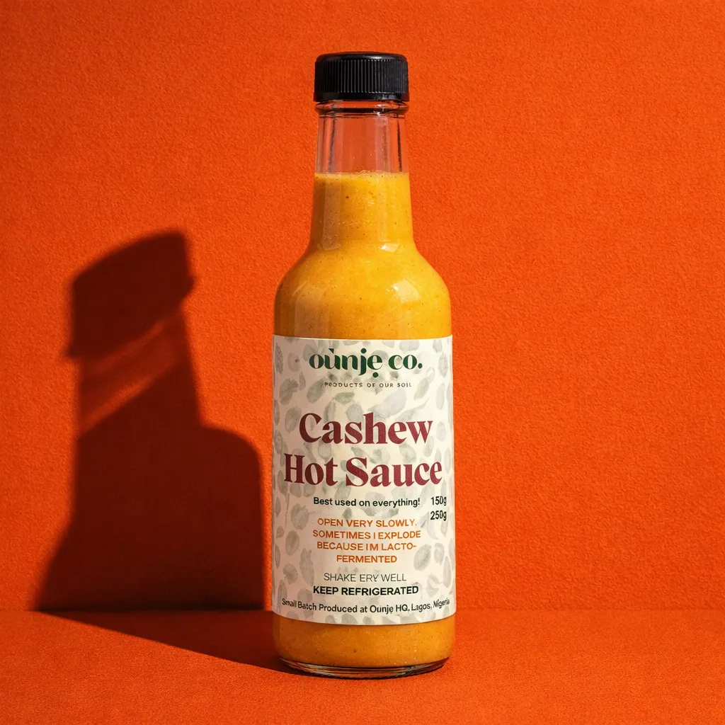 Read more about the article Heat With a Point of View: Ounje Co.’s Cashew Hot Sauce